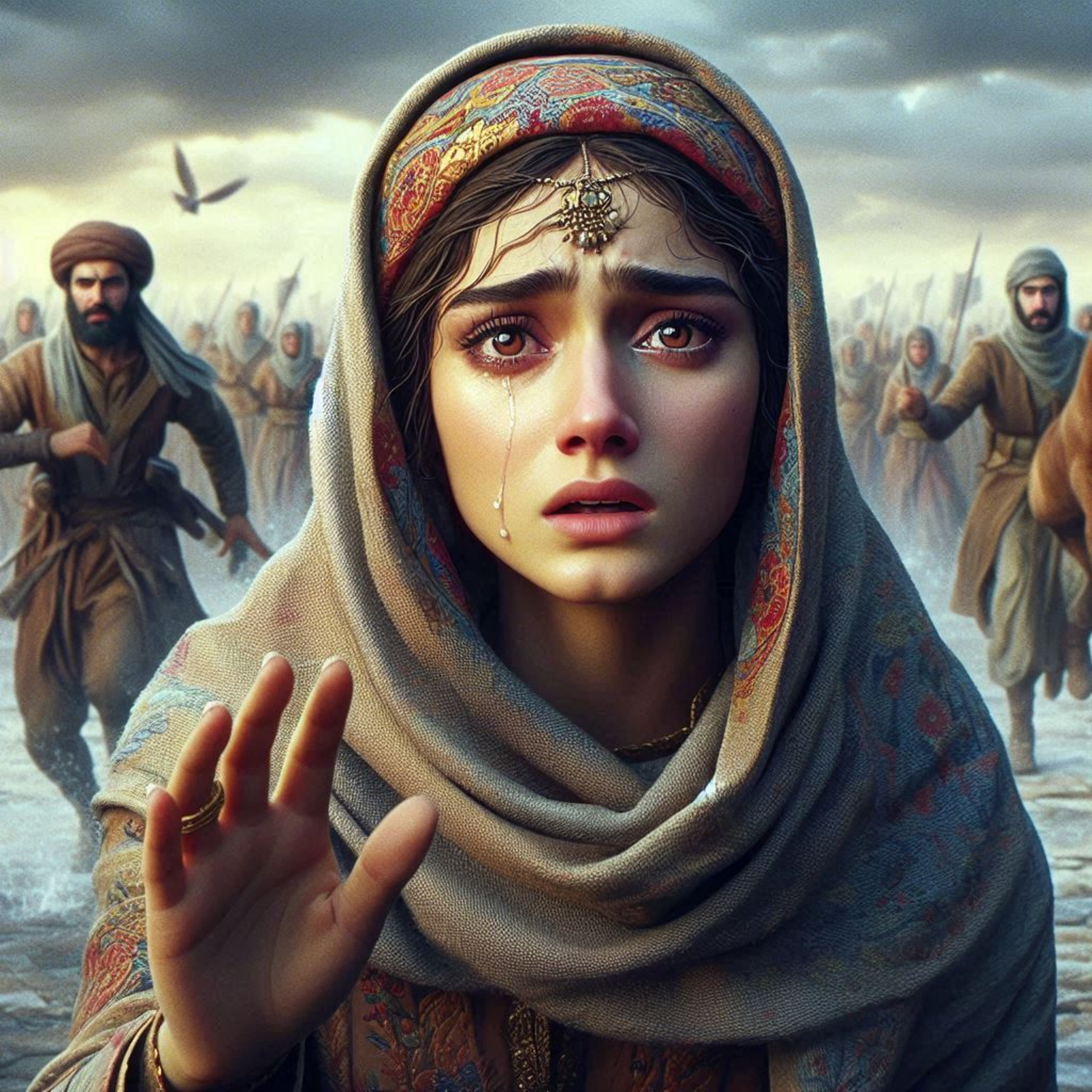 ۴۸ شاهنامه خوانی - بیژن و منیژه- دیدار منیژه با رستم و آگاه شدن رستم از داستان بیژن