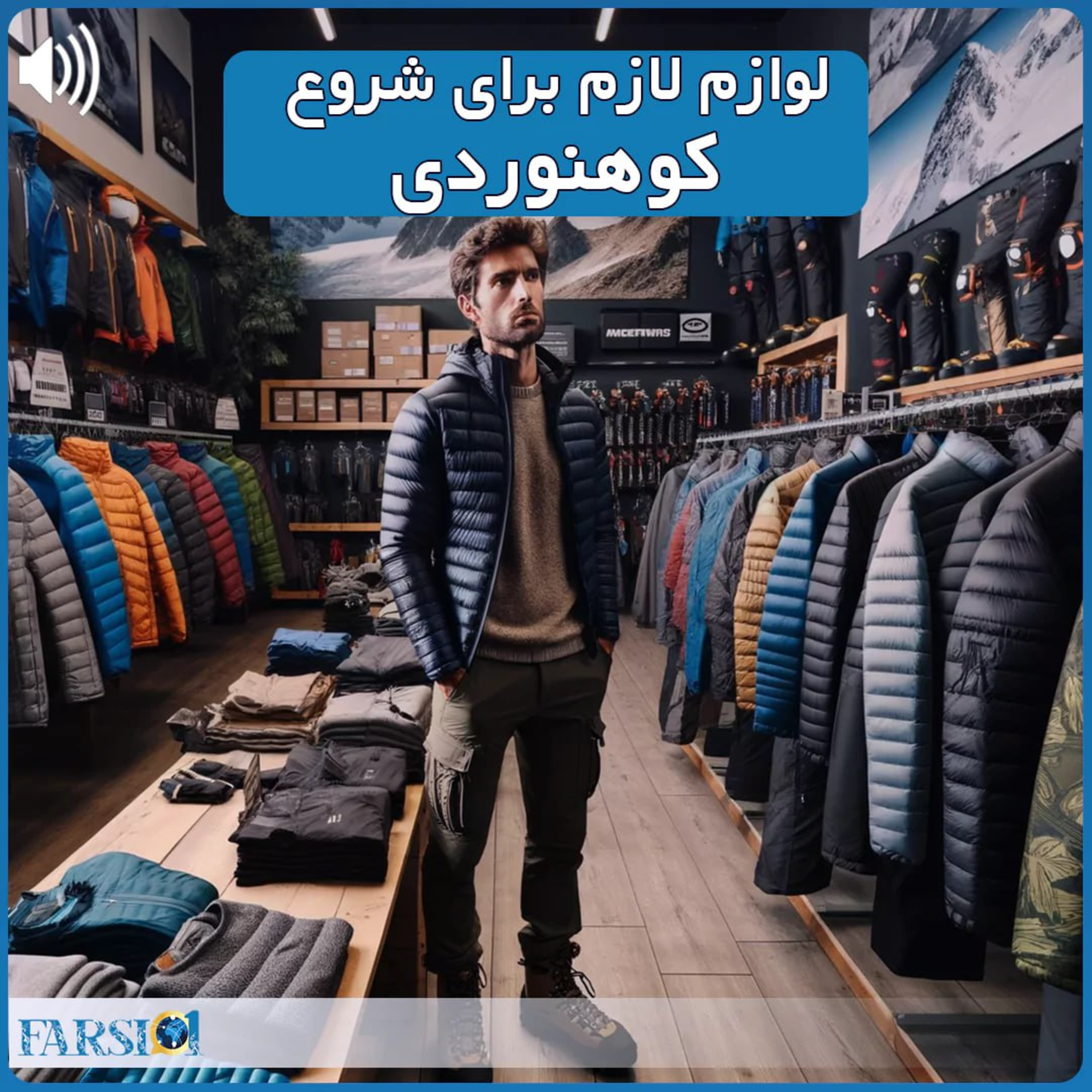 لوازم مورد نیاز برای کوهنوردی