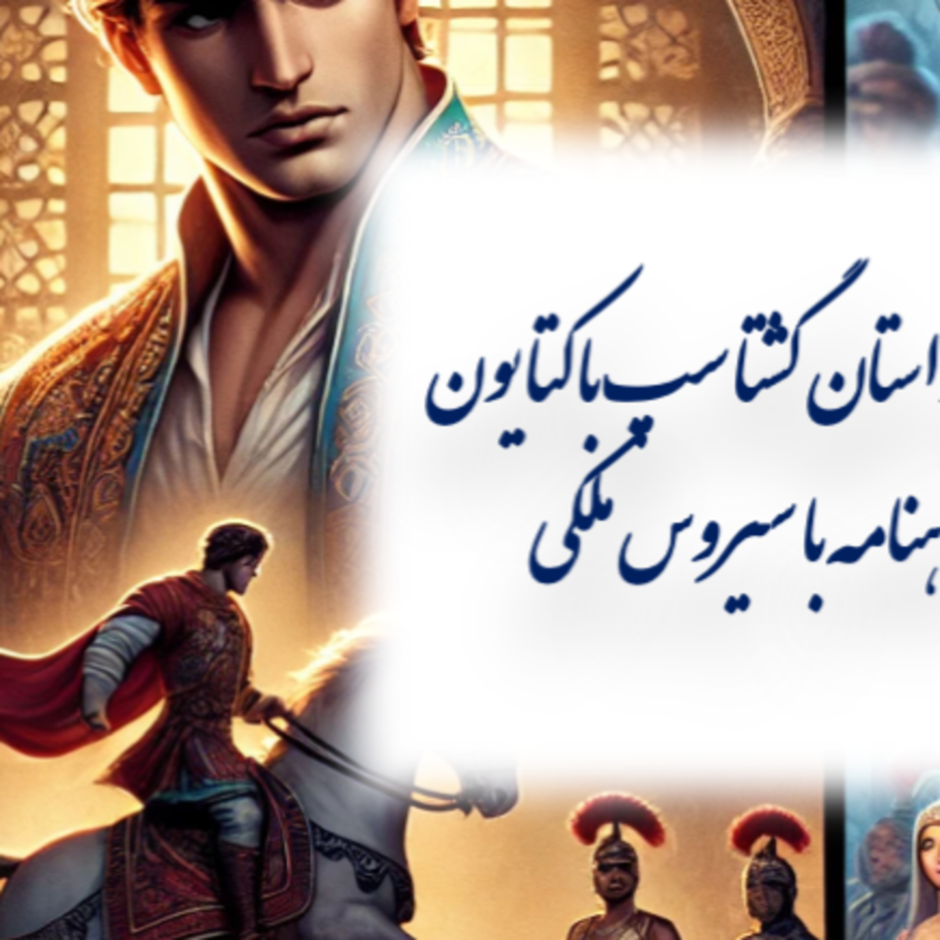 ۷۶- کتایون و گشتاسپ. شاهنامه با سیروس ملکی