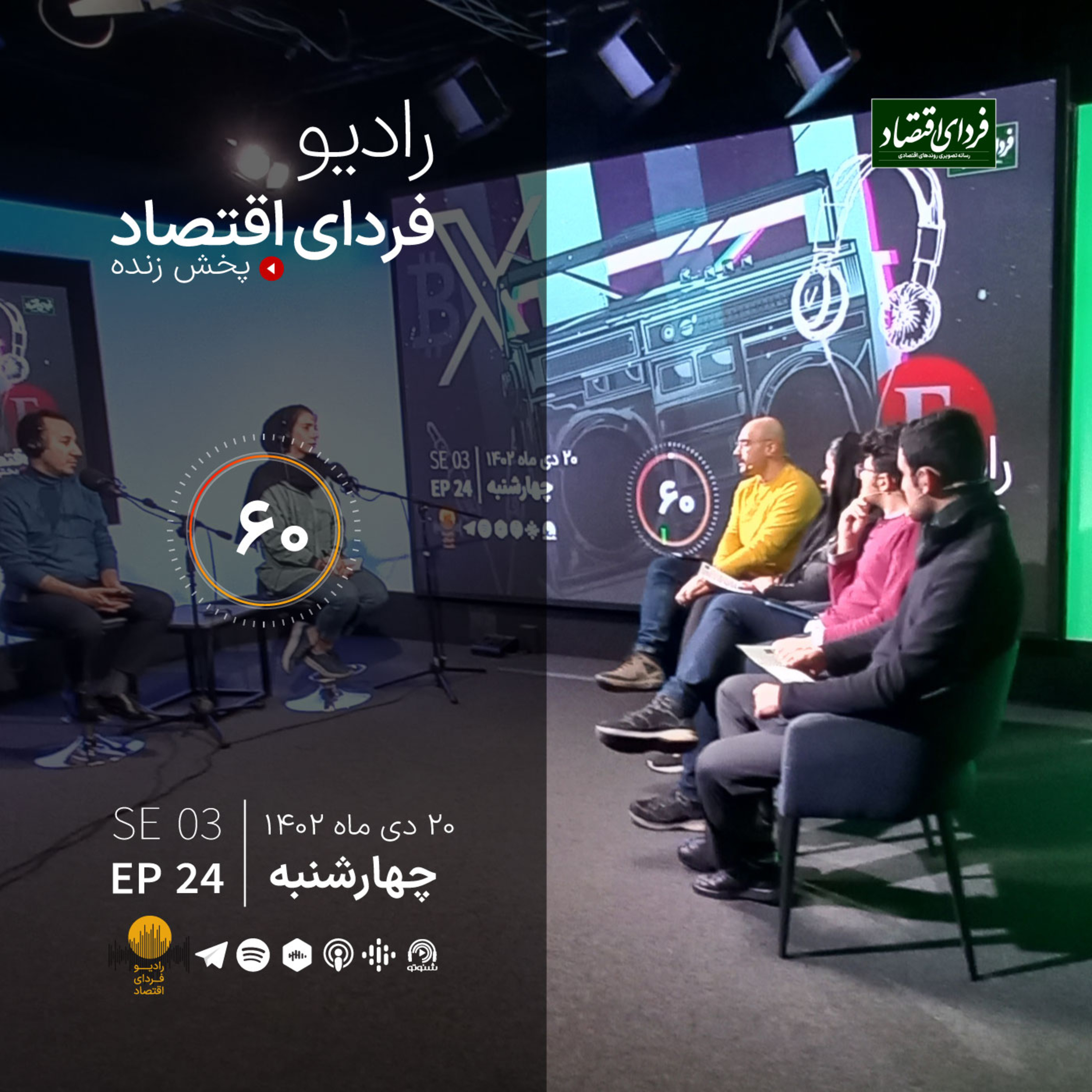ریسک عوامل ژئوپولتیک برای آینده بازارها/ رادیو فردای اقتصاد ۲۰ دی ۱۴۰۲