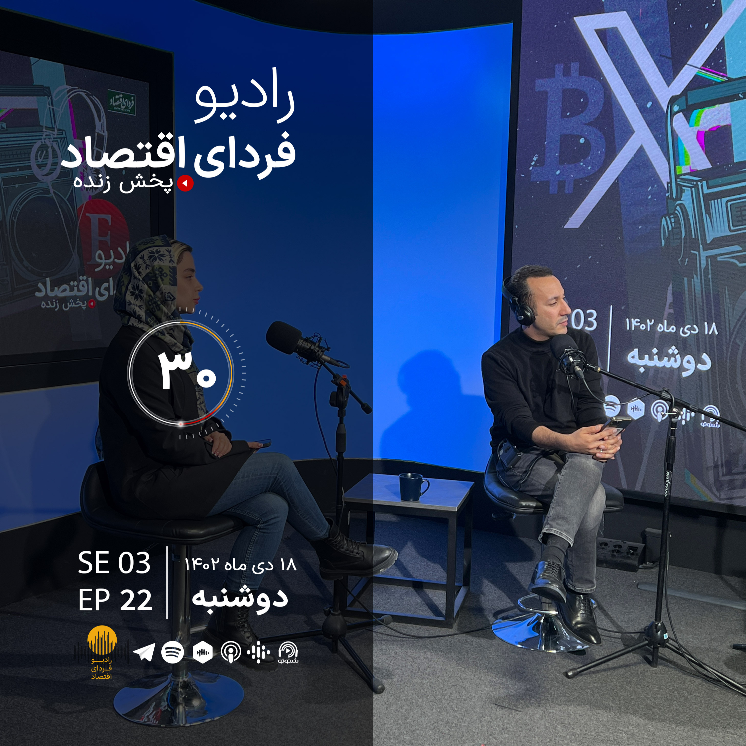 رابطه دلار و تورم در کوتاه‌مدت و بلندمدت/ رادیو فردای اقتصاد ۱۸ دی ۱۴۰۲