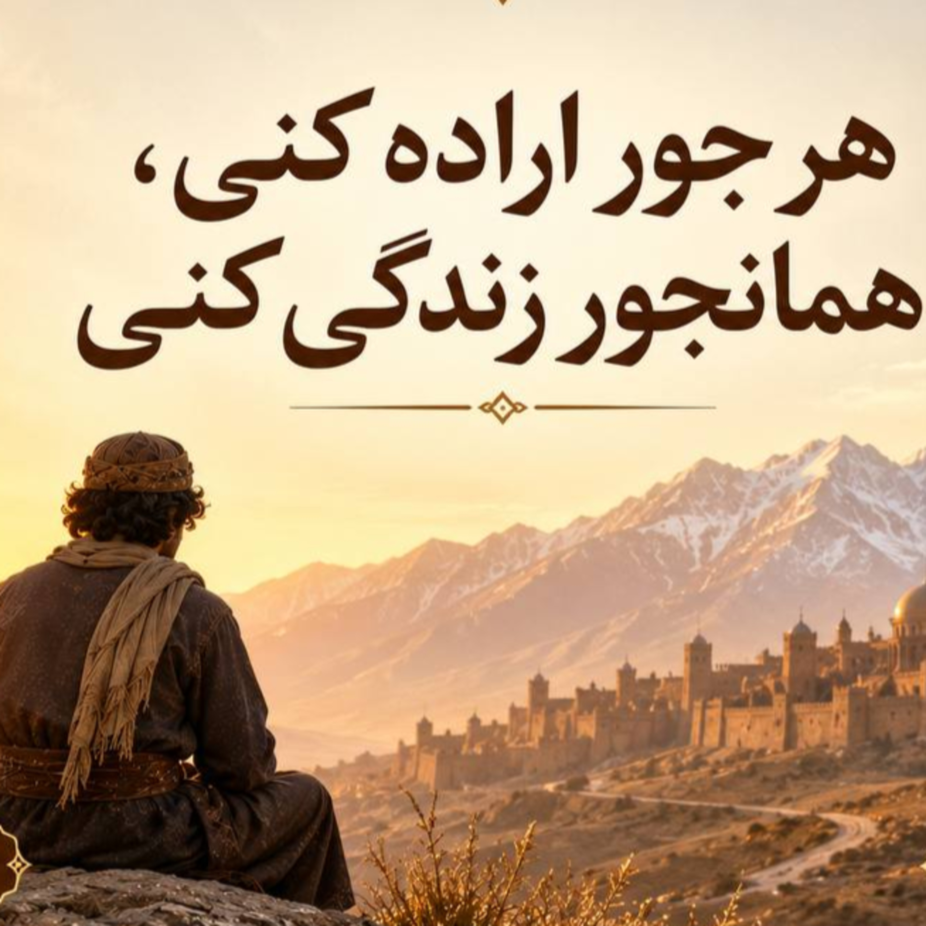 پادکست: هر جور اراده کنی، همانجور زندگی کنی