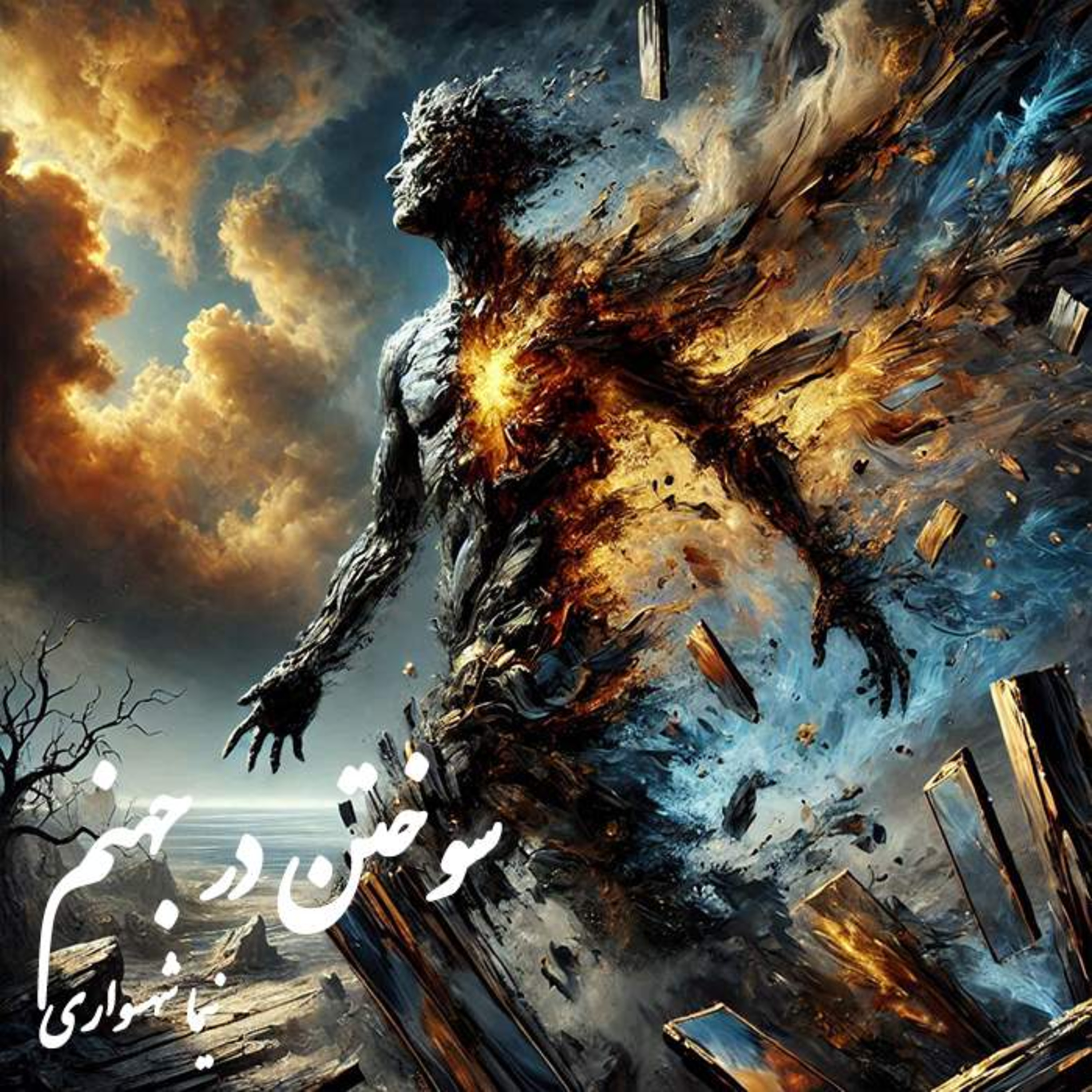 کتاب قیام؛ سوختن در جهنم؛ اثر نیما شهسواری: نقد الهیاتِ وحشت و ستایش آزادی