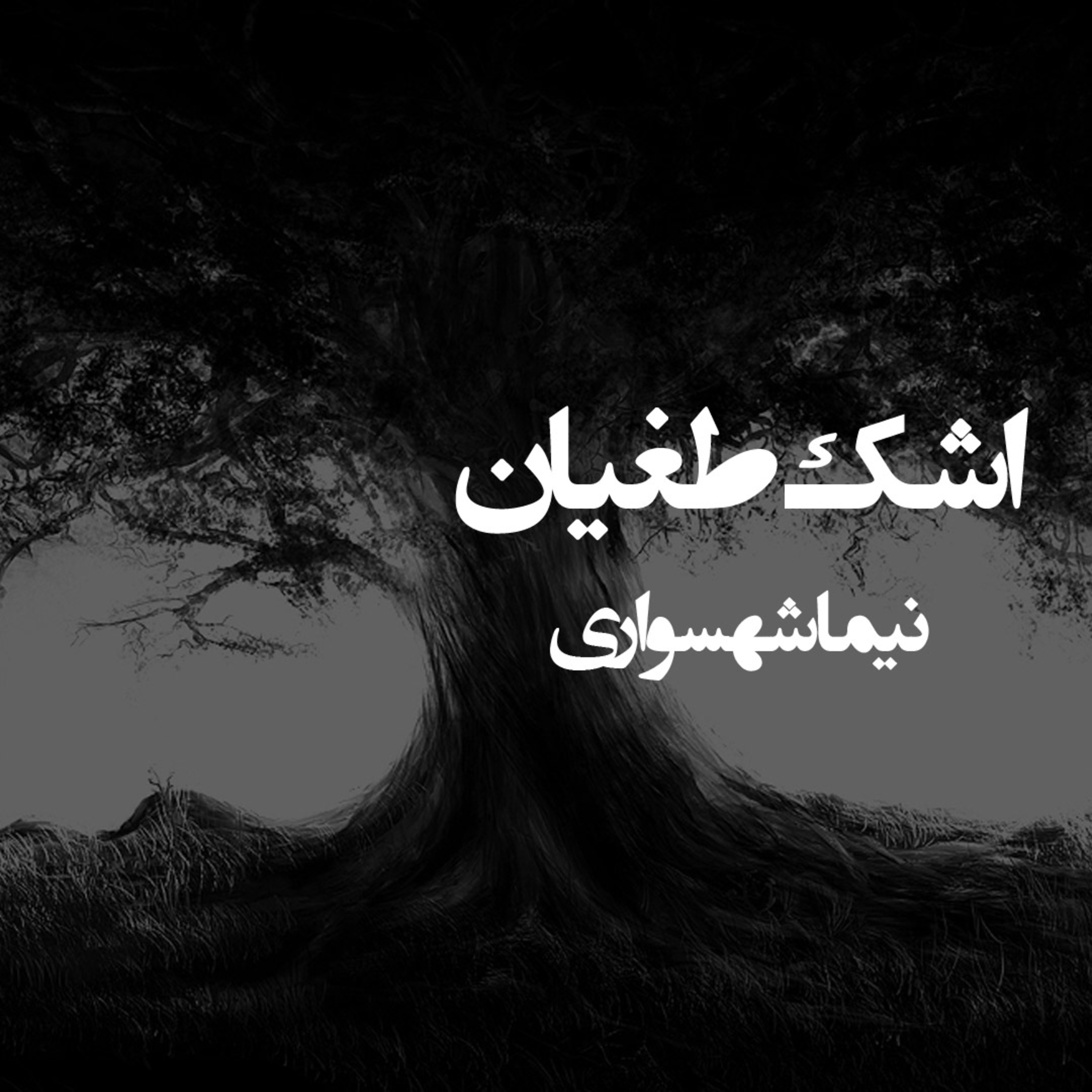 کتاب شعر صوتی رزم‌نامه - شعر اشک طغیان - اثر نیما شهسواری
