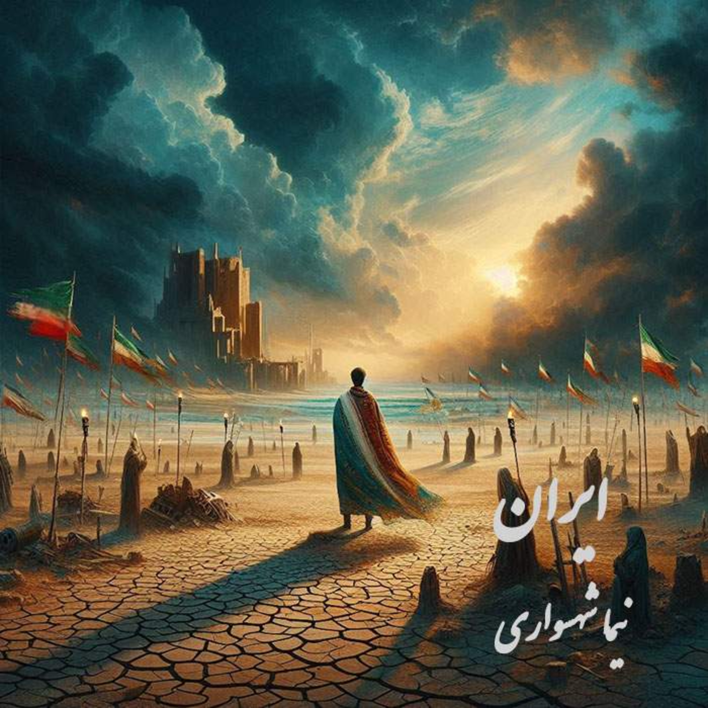 کتاب قیام: شعر "ایران" | تویی زندانی و بانی رهایی | کلام نیما شهسواری