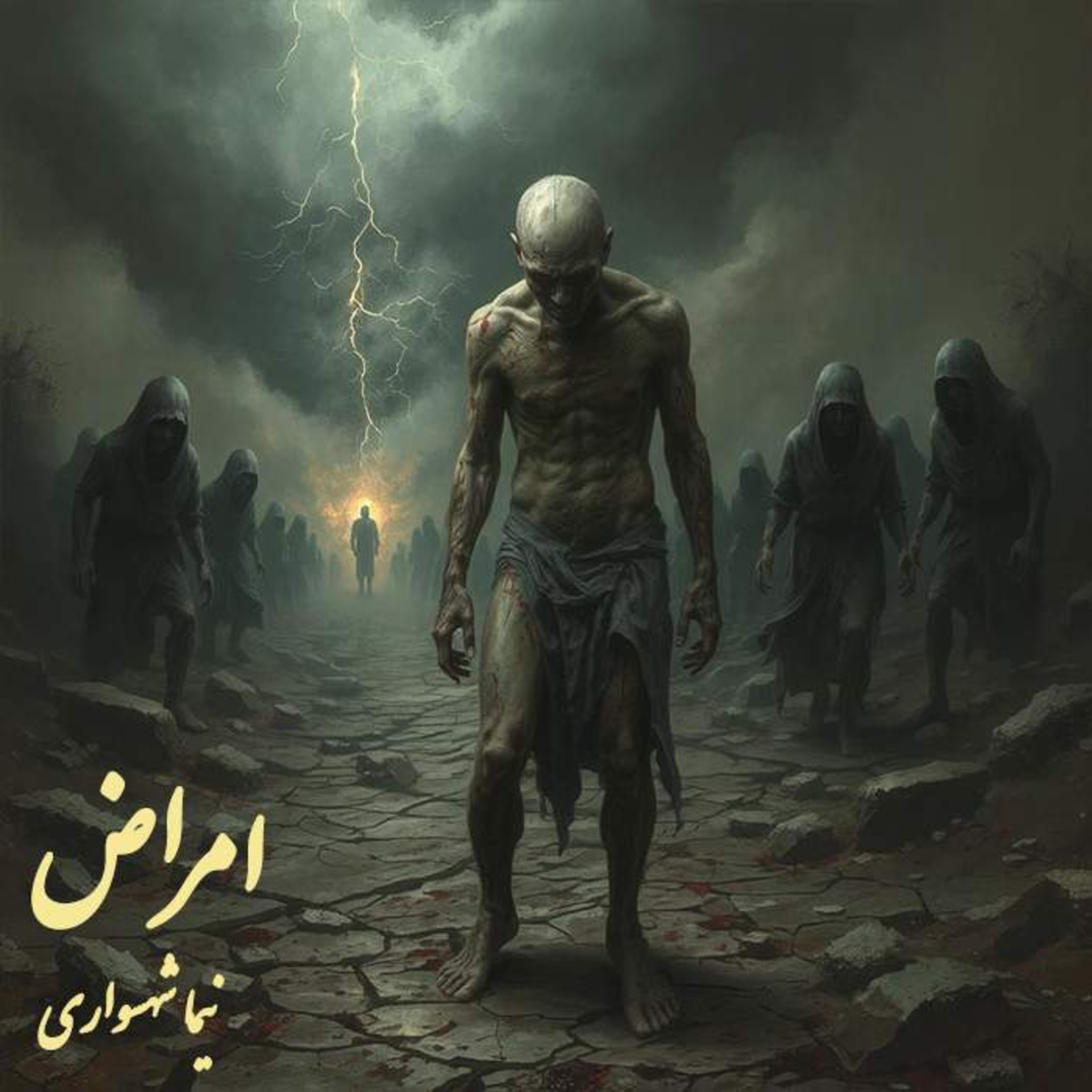 کتاب شعر صوتی طغیان - شعر امراض - اثر نیما شهسواری